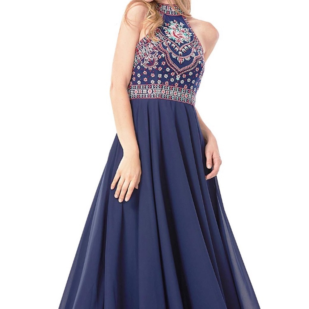 Loviera Embroidered Prom Dress